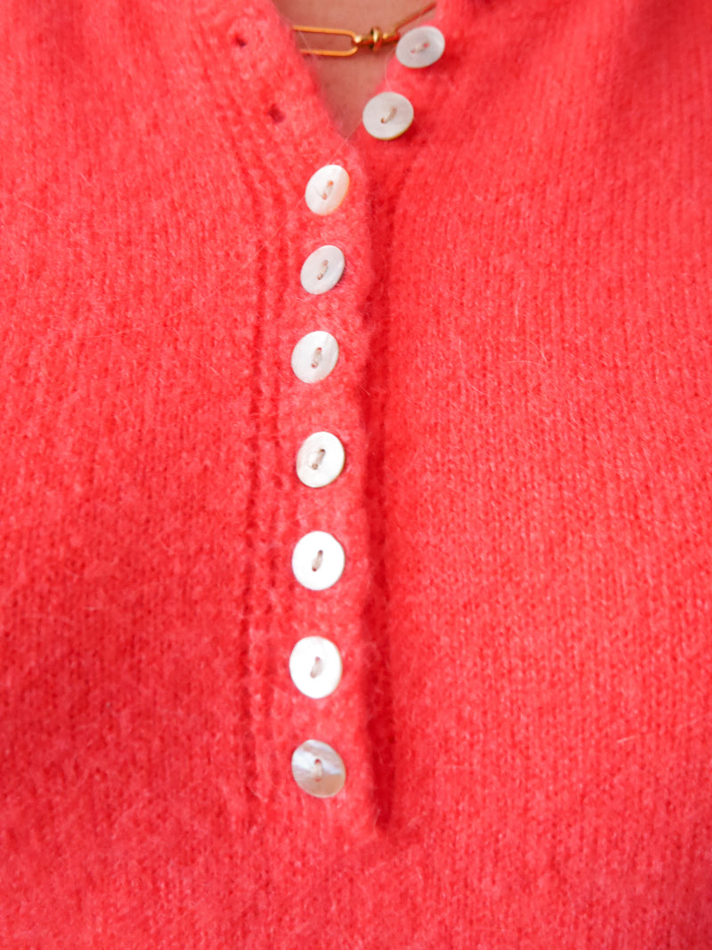 Bethany Knit Coral
