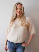 Abi Knit Mohair Oat
