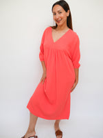Willow Dress Coral