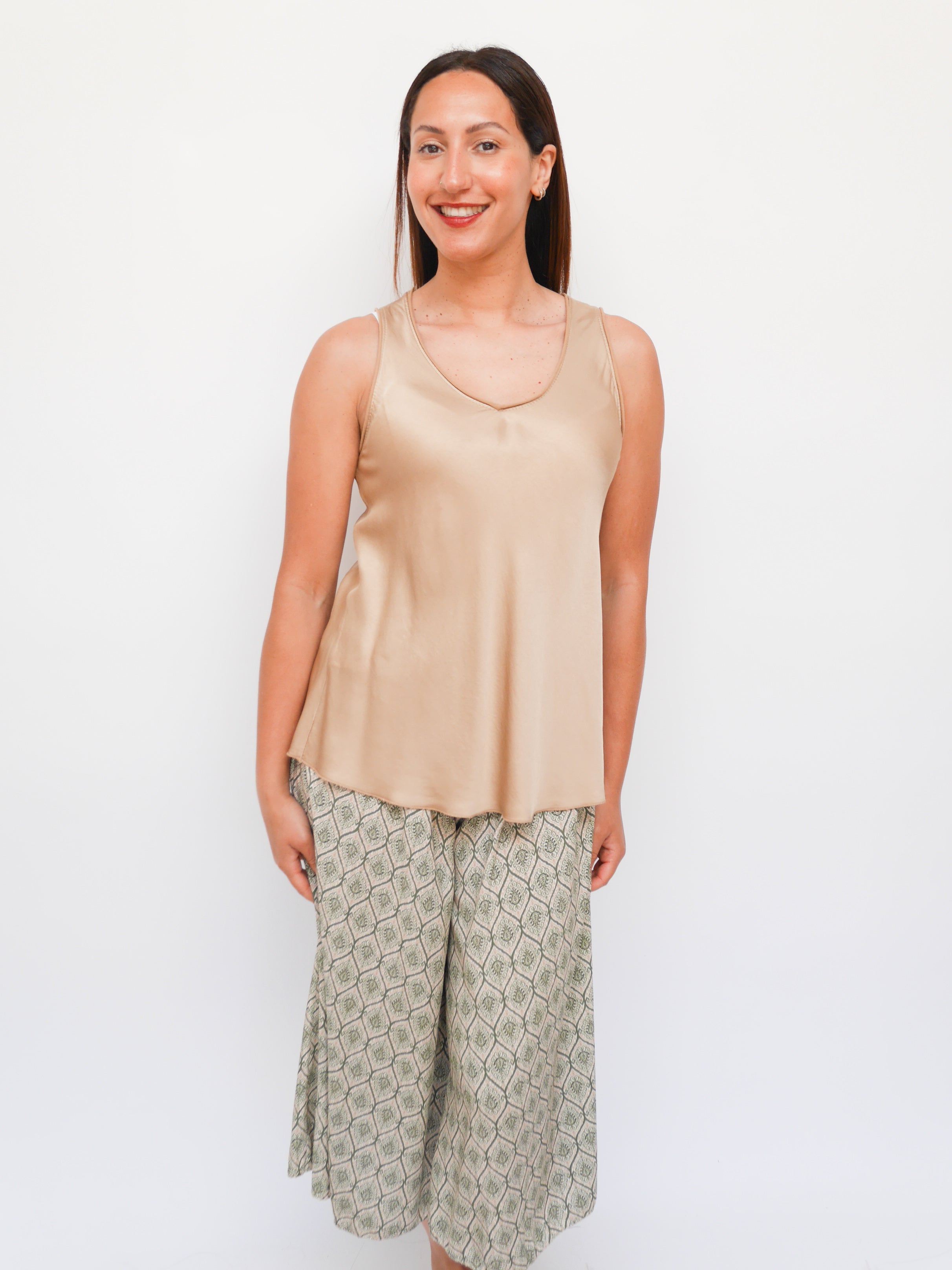 Megan Vest Camel