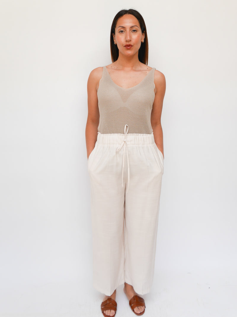 Isabelle Trousers Ecru