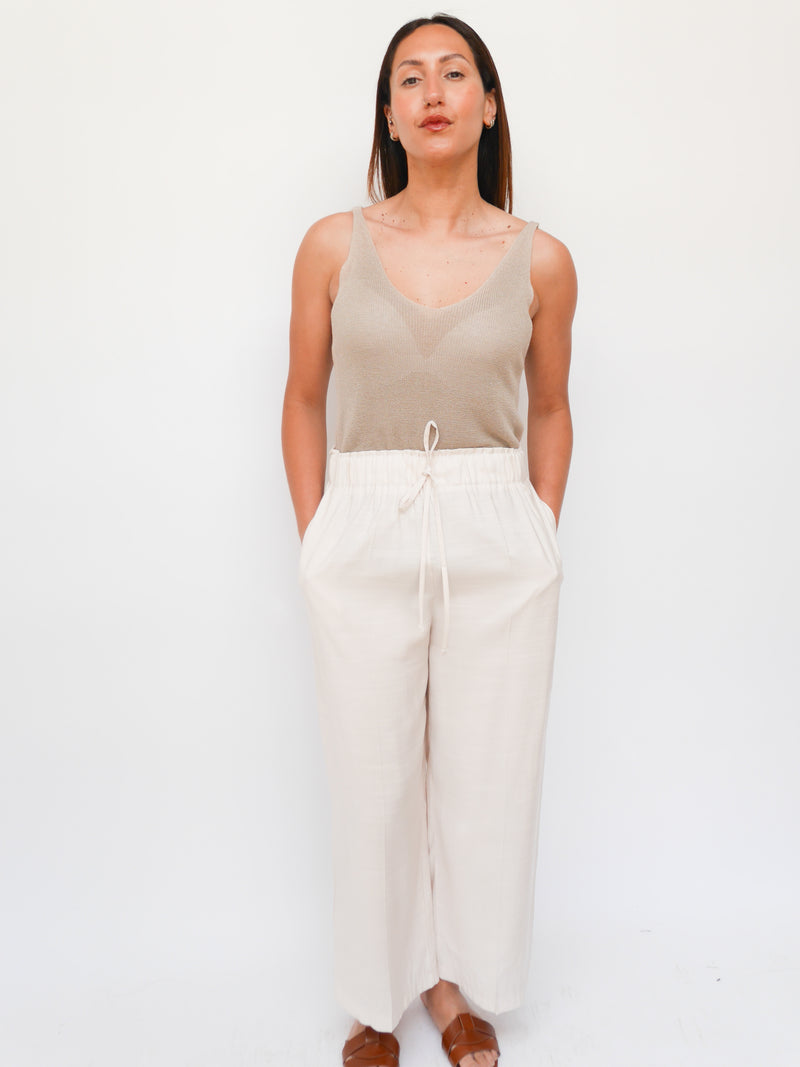 Isabelle Trousers Ecru
