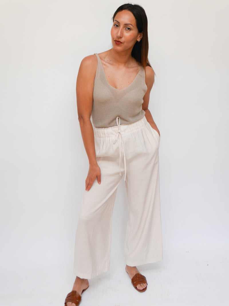 Isabelle Trousers Ecru