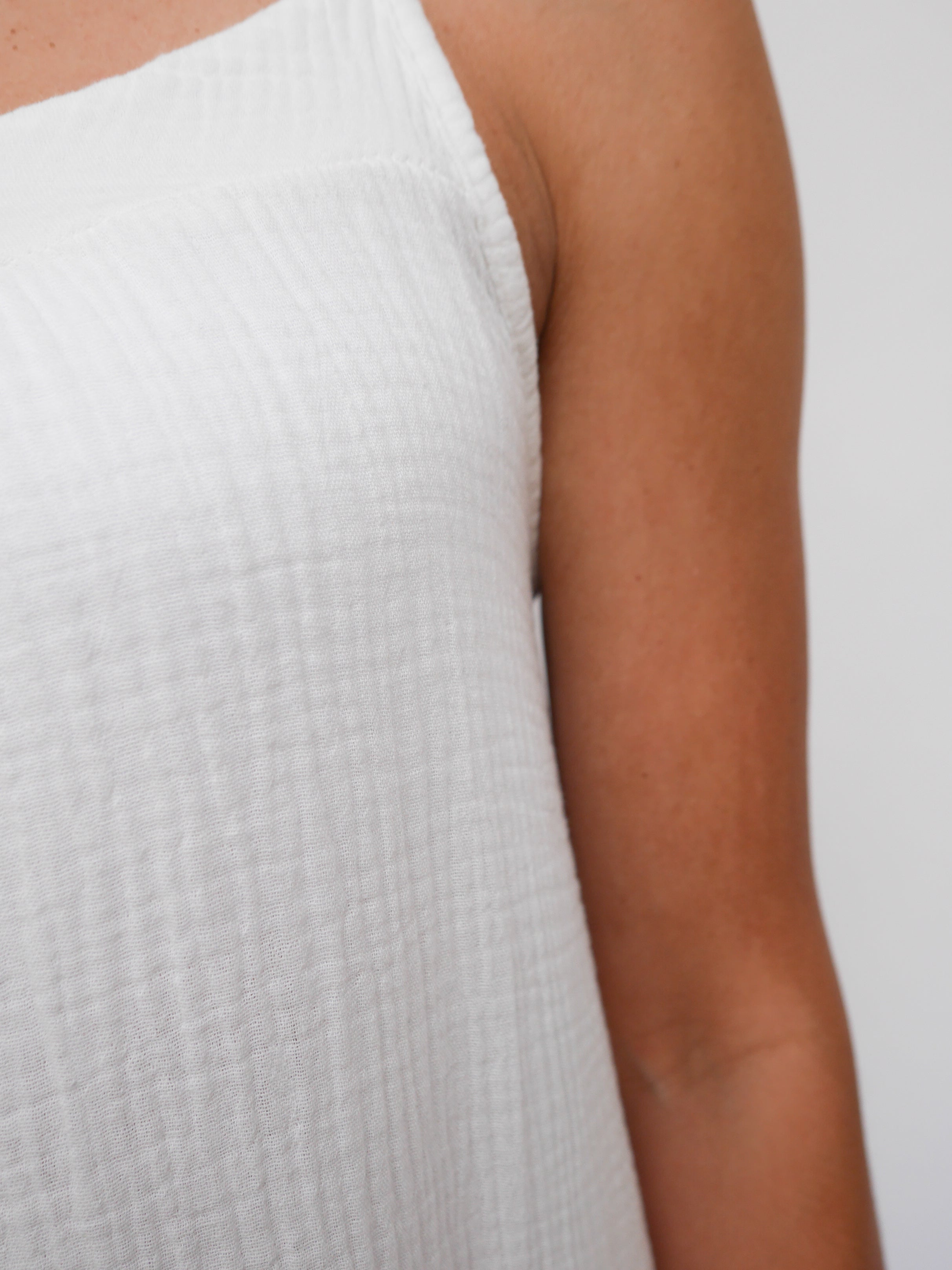 Harper Dress White
