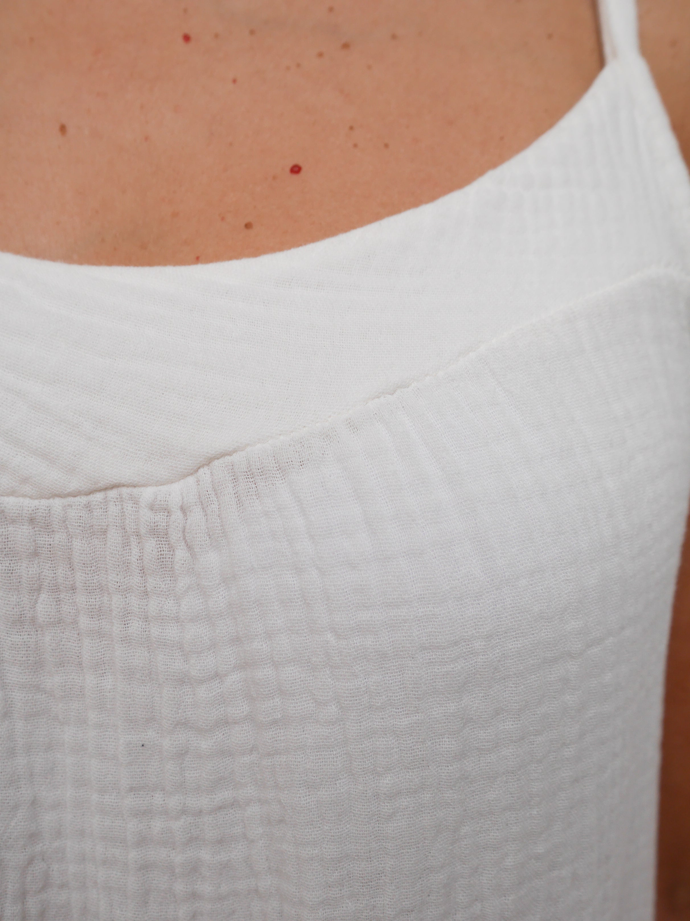 Harper Dress White
