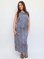 Amber Dress Royal Blue