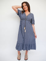 Faith Dress Navy