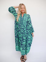 Helena Dress Indigo