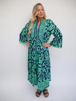 Helena Dress Indigo