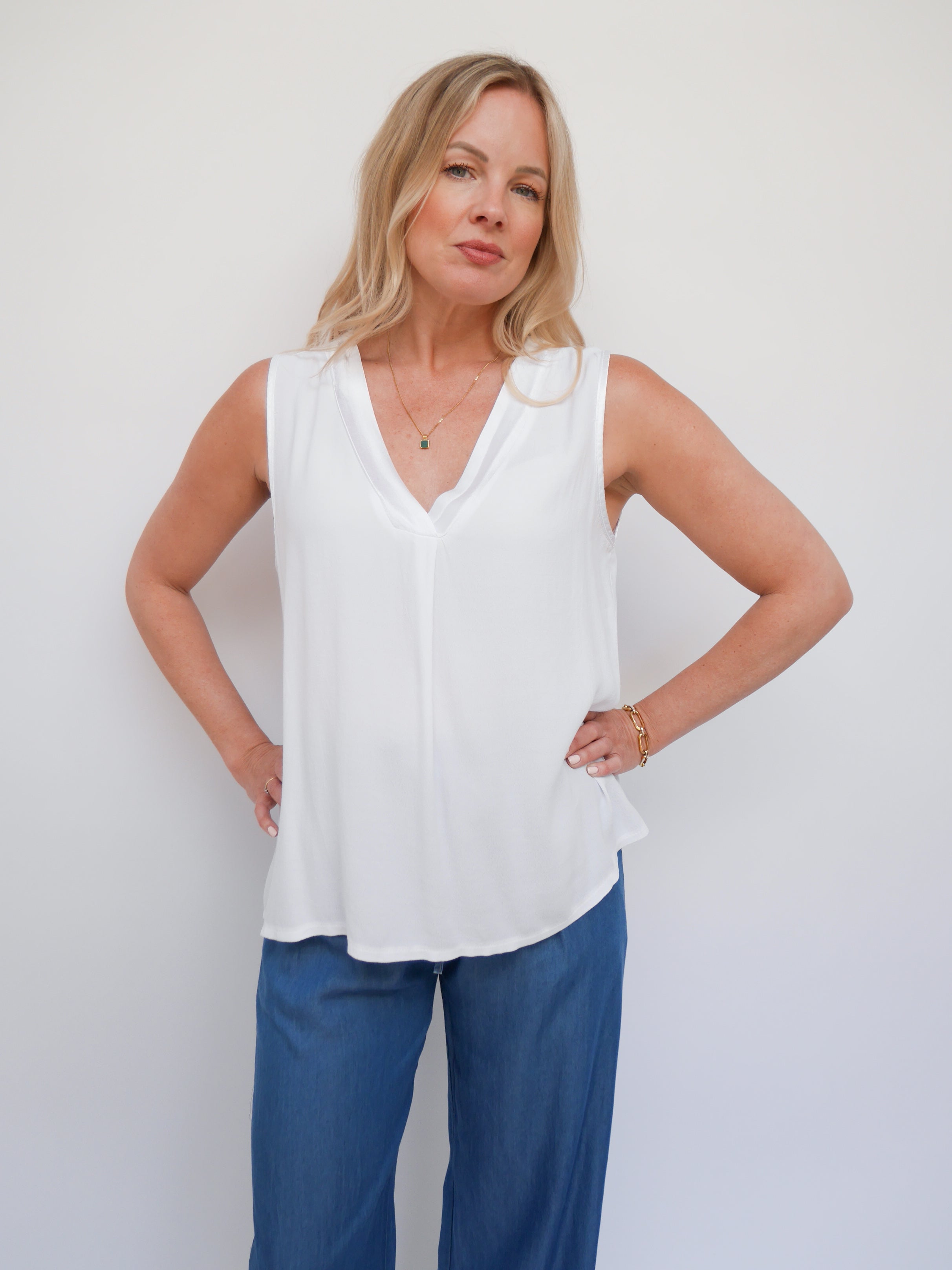 Keira Blouse White