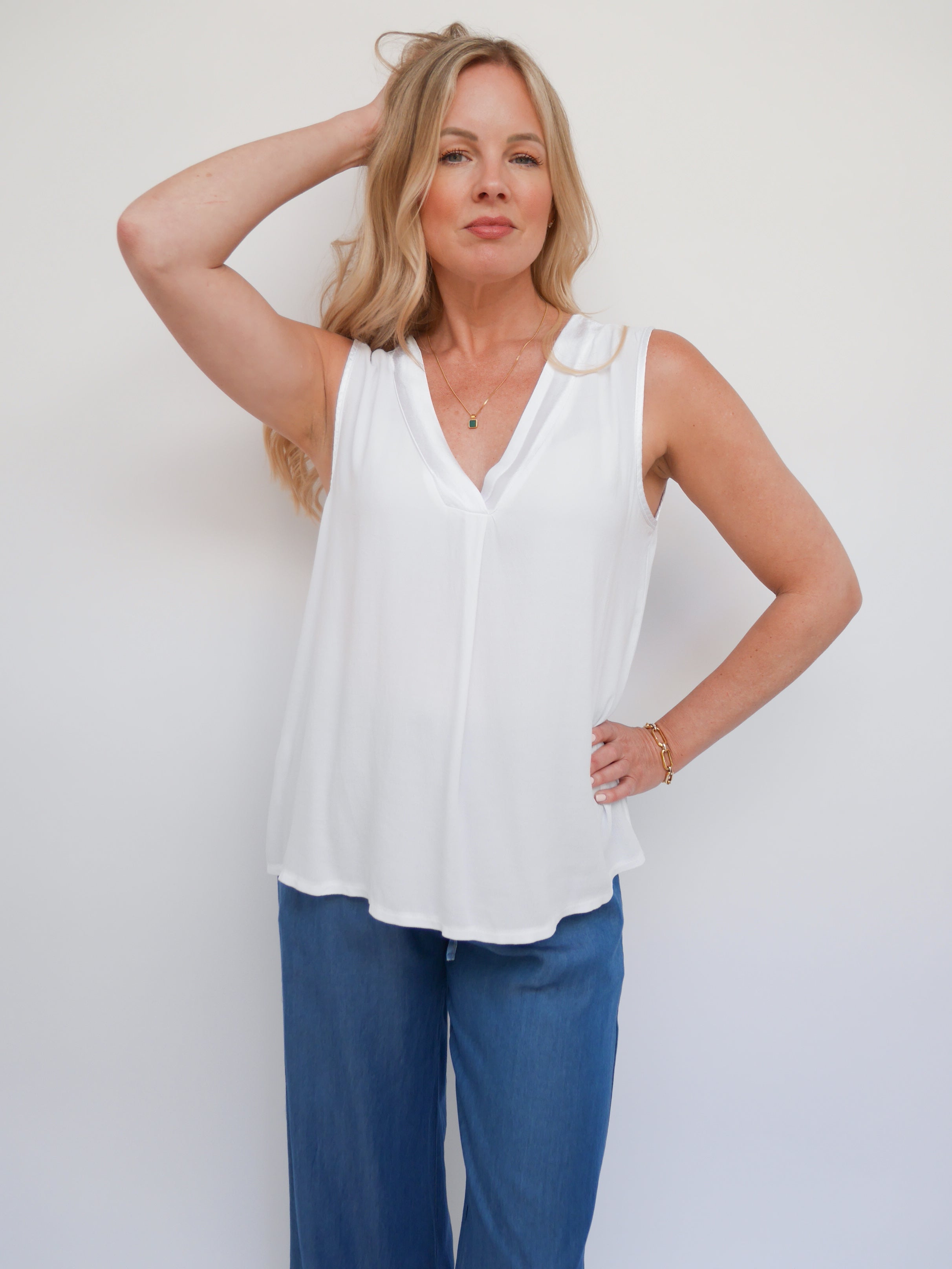 Keira Blouse White