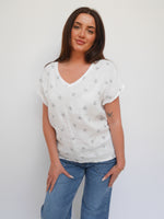 Annie Top White