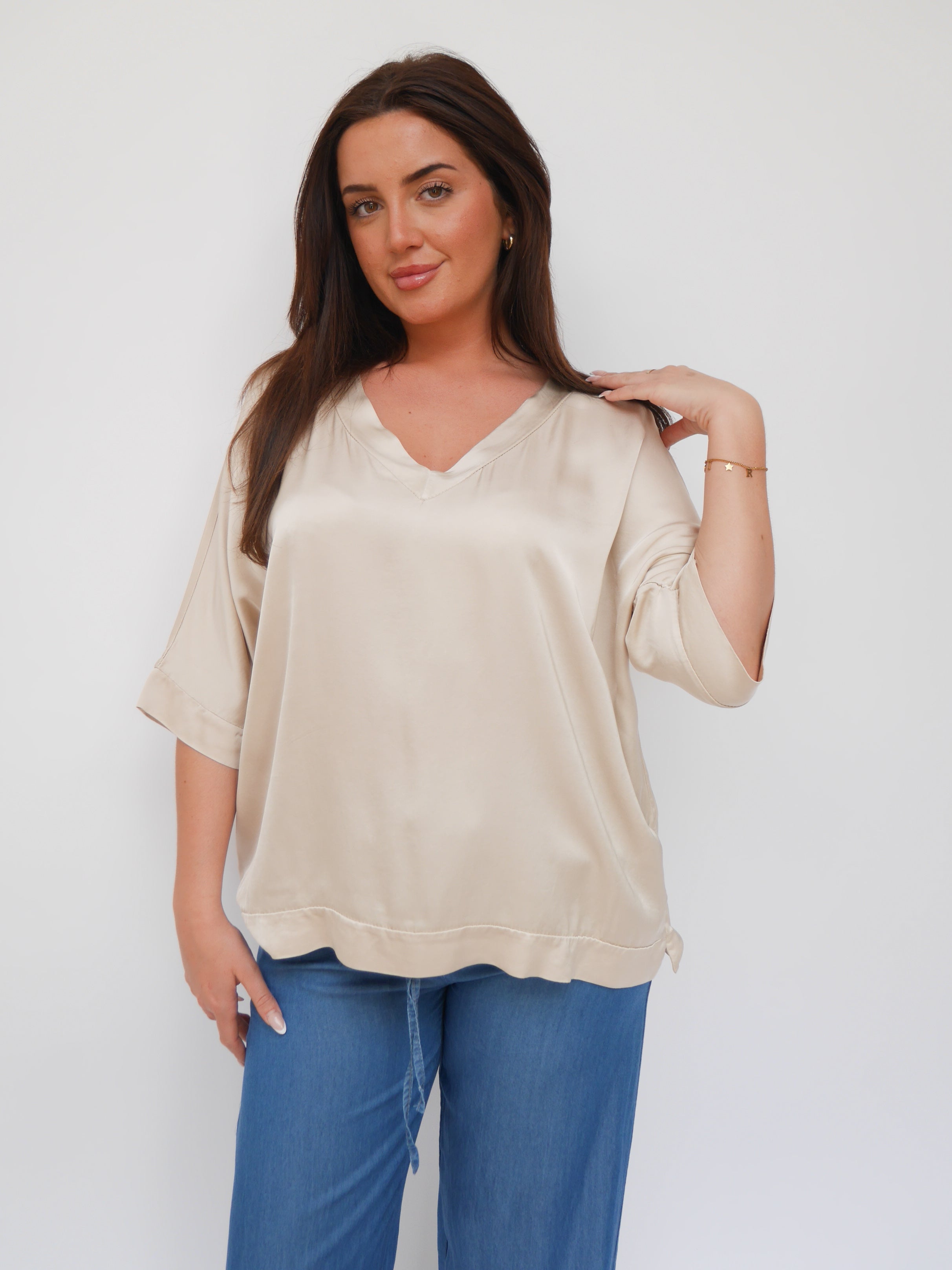 Elle Blouse Oyster