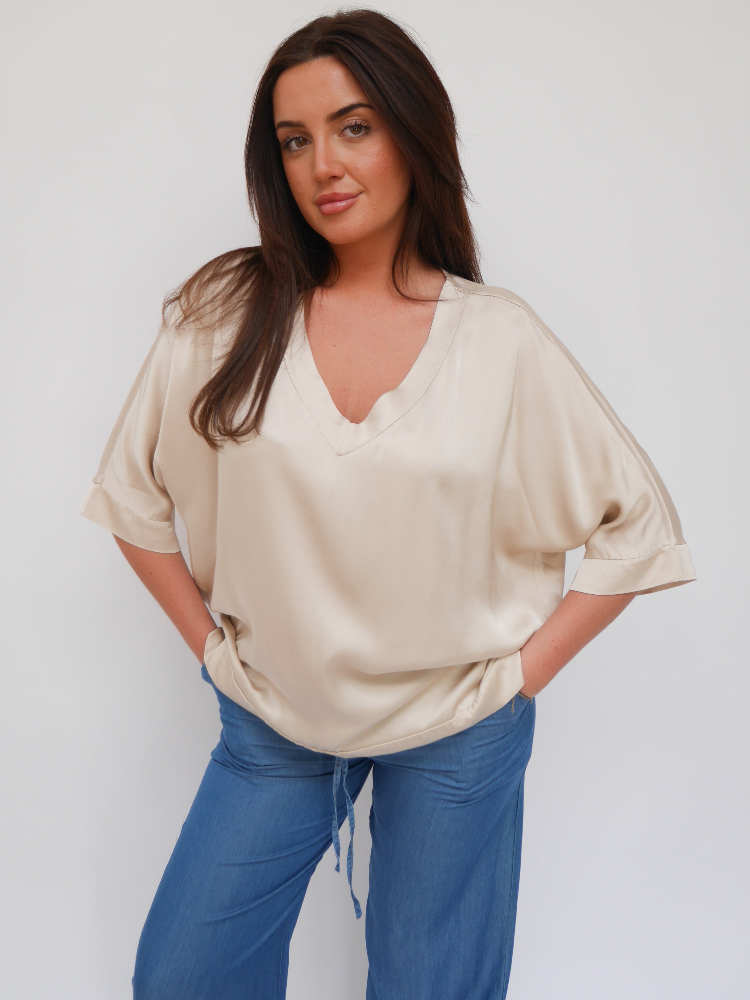 Elle Blouse Oyster