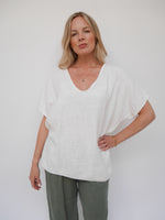 Claire Top White
