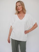 Claire Top White