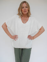 Claire Top White