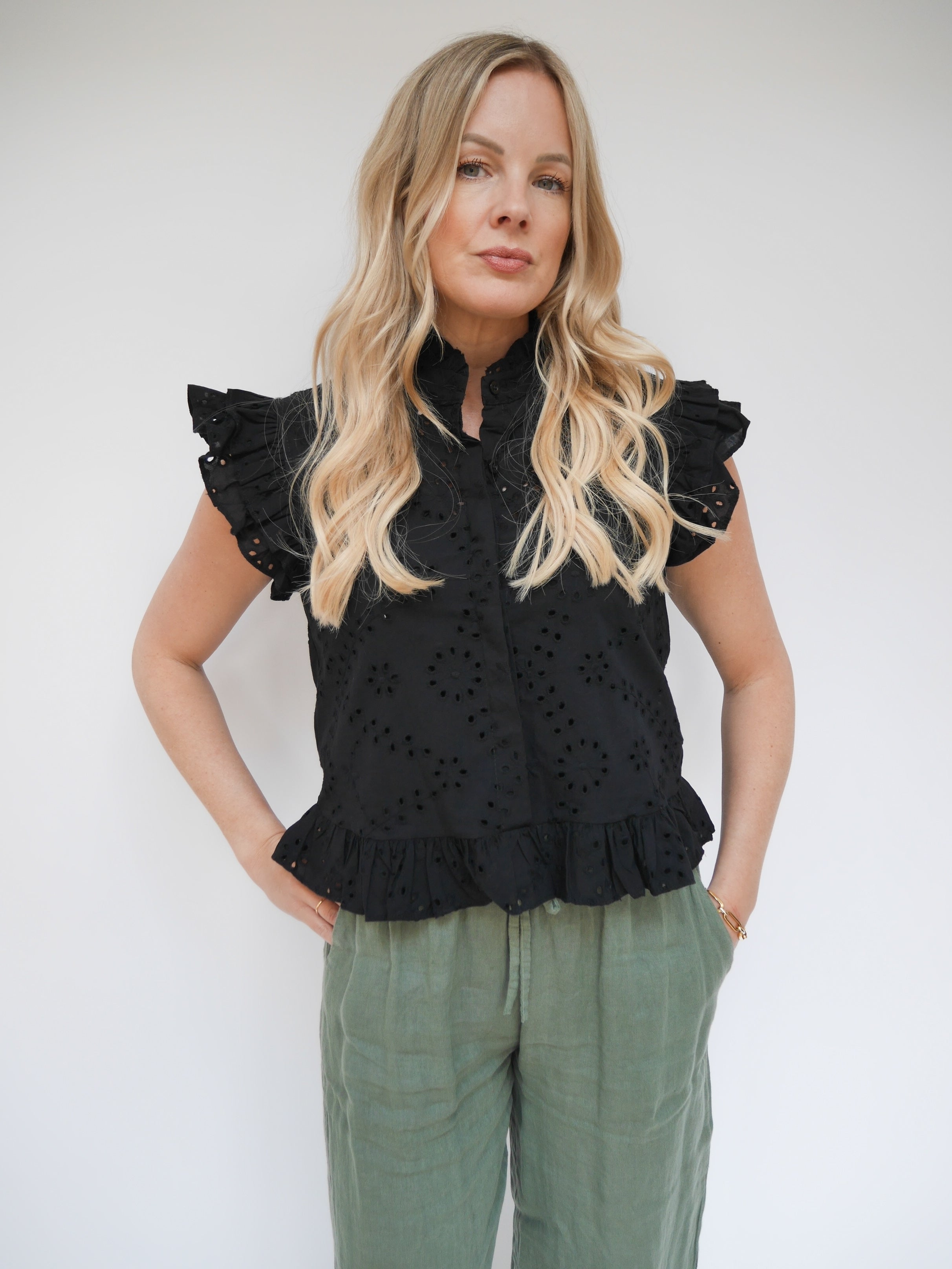 Sandy Blouse Black