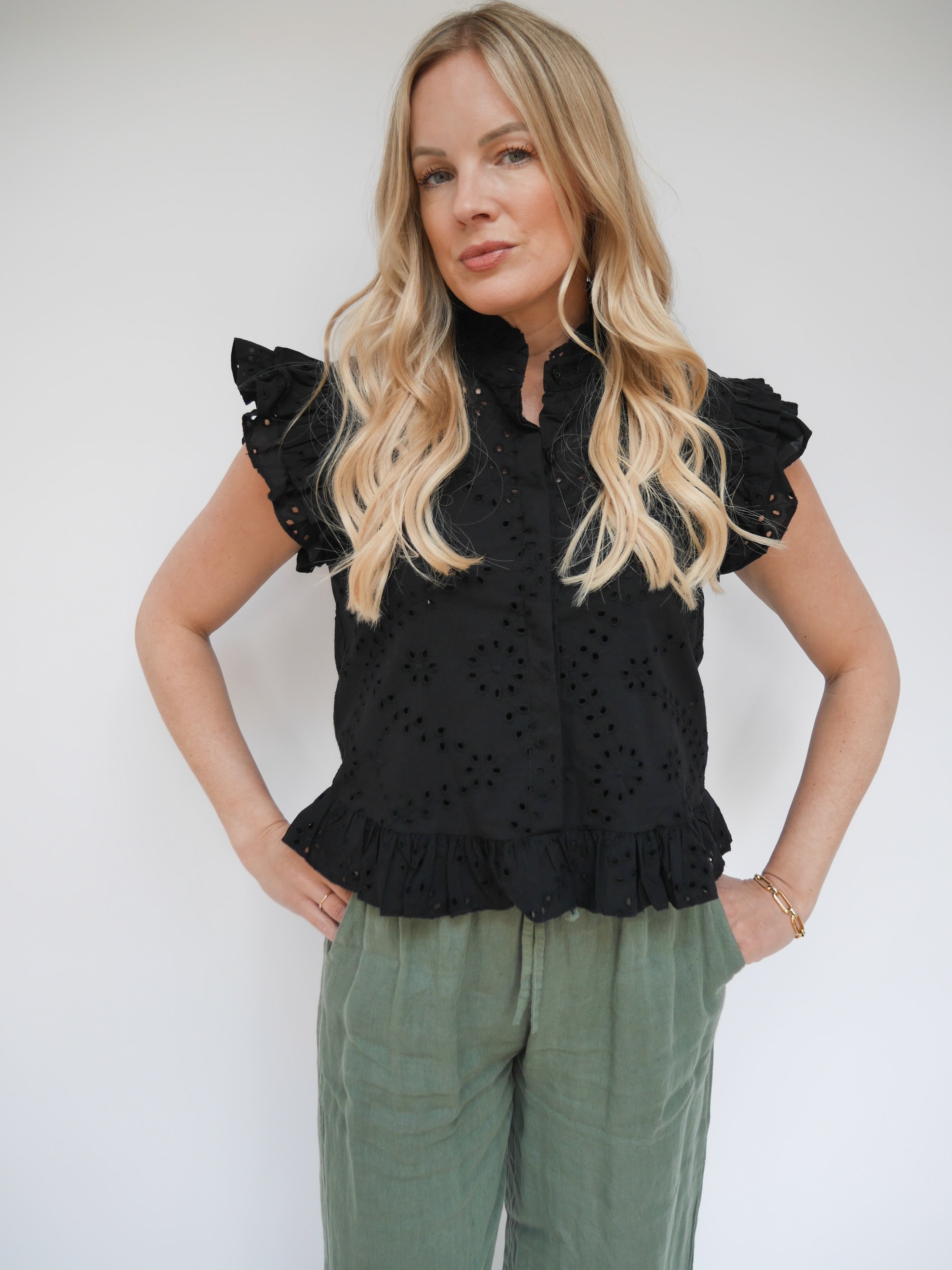 Sandy Blouse Black