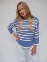Beth Knit Denim Blue