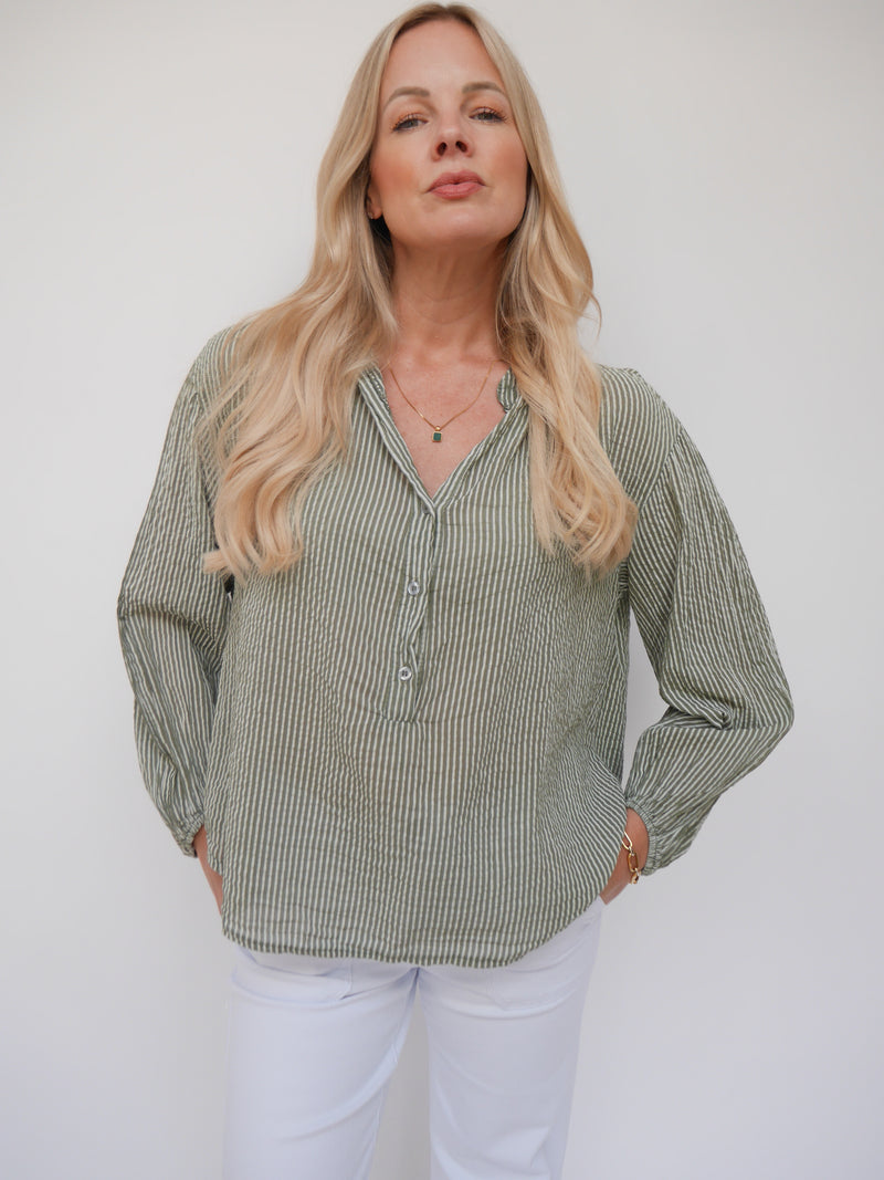 Katie Blouse Khaki