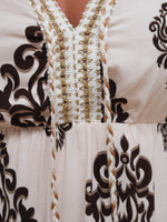 Mia Dress Ecru