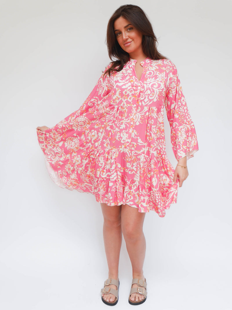 Eve Dress Candy Pink