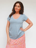 Skye Tee Denim Blue