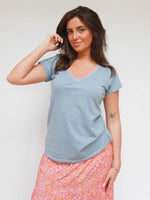 Skye Tee Denim Blue