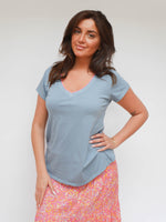 Skye Tee Denim Blue