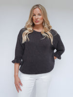Harriet Alpaca Knit Chocolate