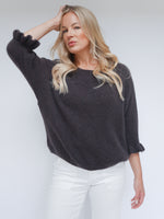 Harriet Alpaca Knit Chocolate