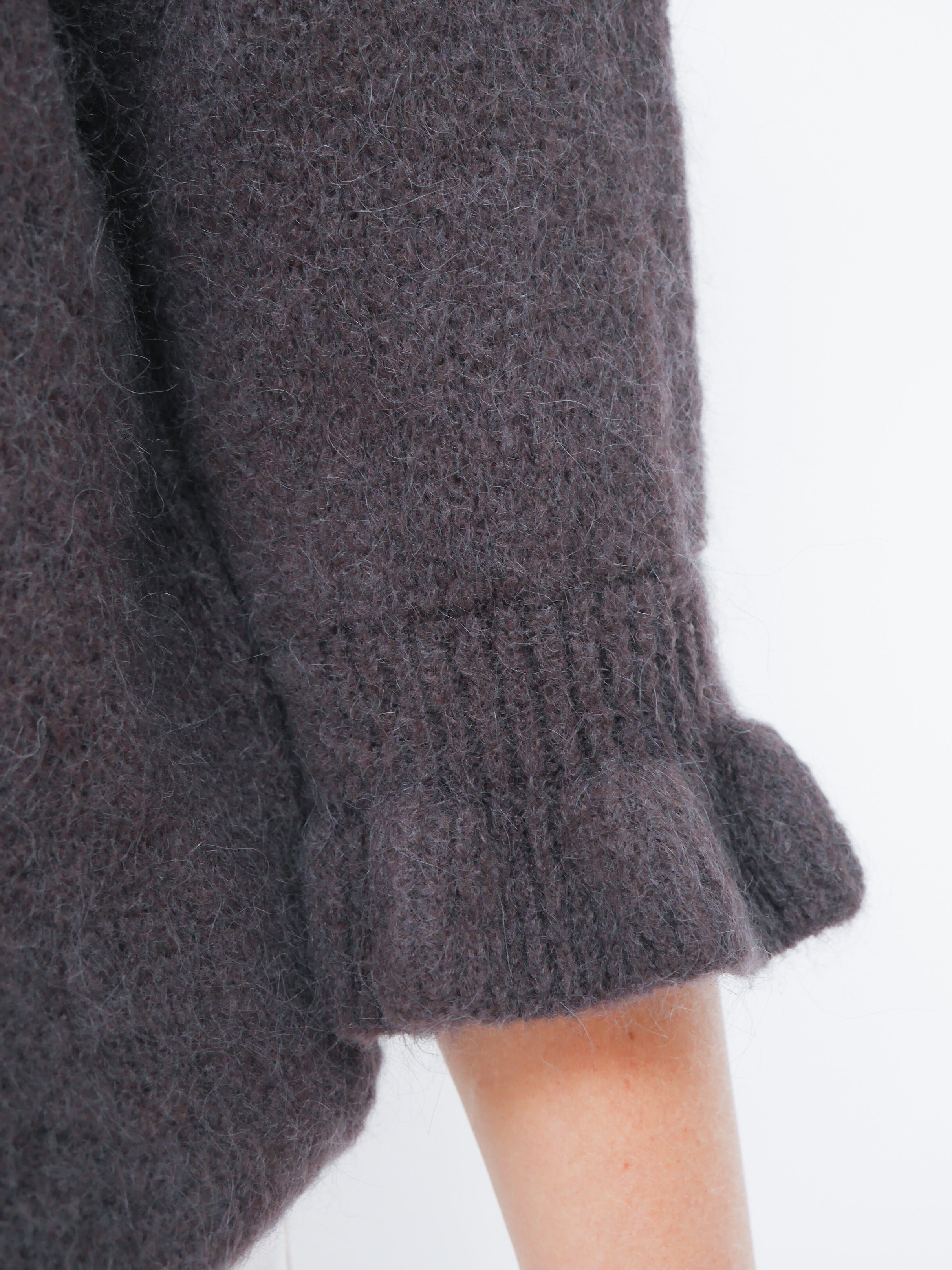 Harriet Alpaca Knit Chocolate