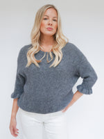 Harriet Alpaca Knit Grey