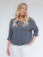 Harriet Alpaca Knit Grey
