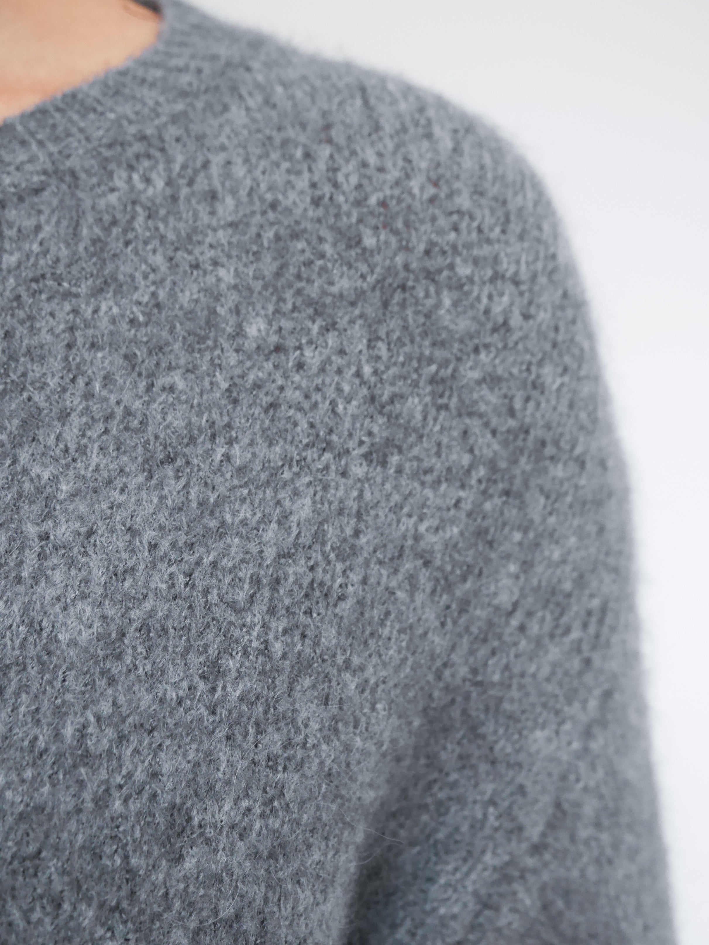 Harriet Alpaca Knit Grey