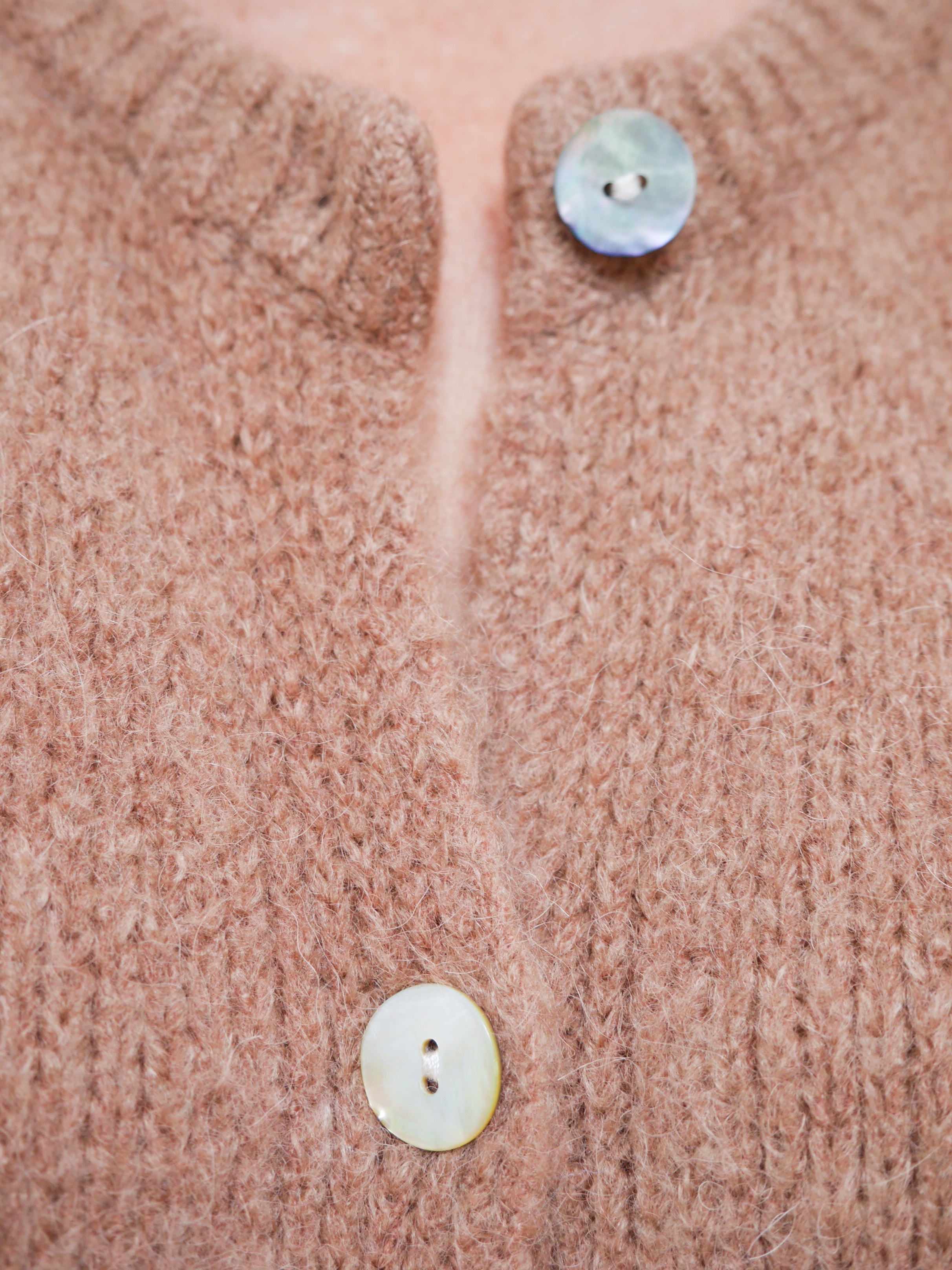 Clara Alpaca Cardigan Camel