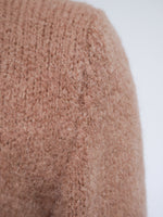 Clara Alpaca Cardigan Camel