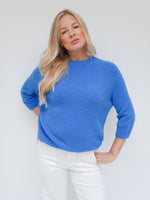 Maddie Alpaca Knit Cobalt Blue