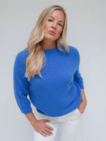 Maddie Alpaca Knit Cobalt Blue