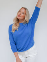 Maddie Alpaca Knit Cobalt Blue