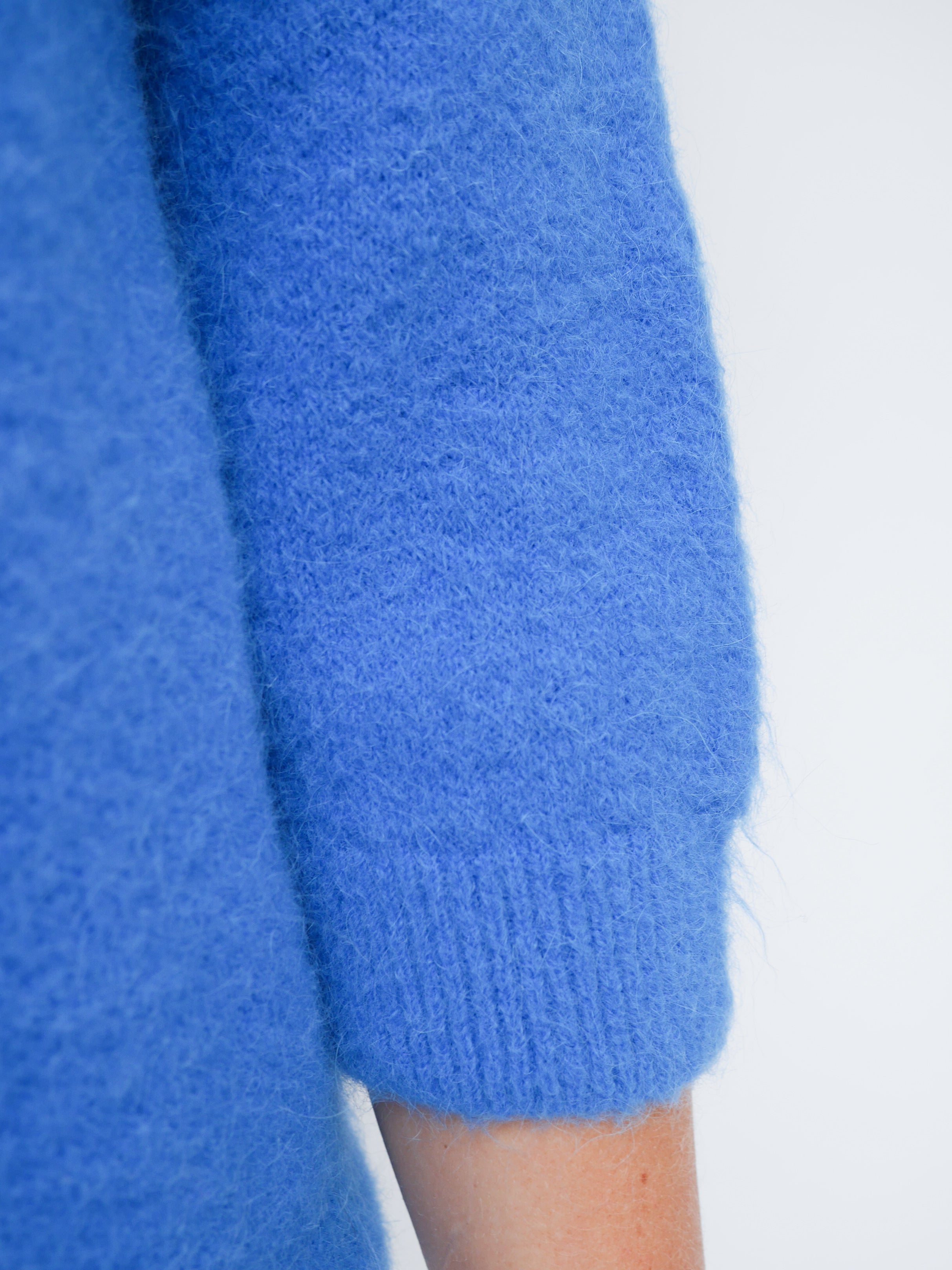 Maddie Alpaca Knit Cobalt Blue