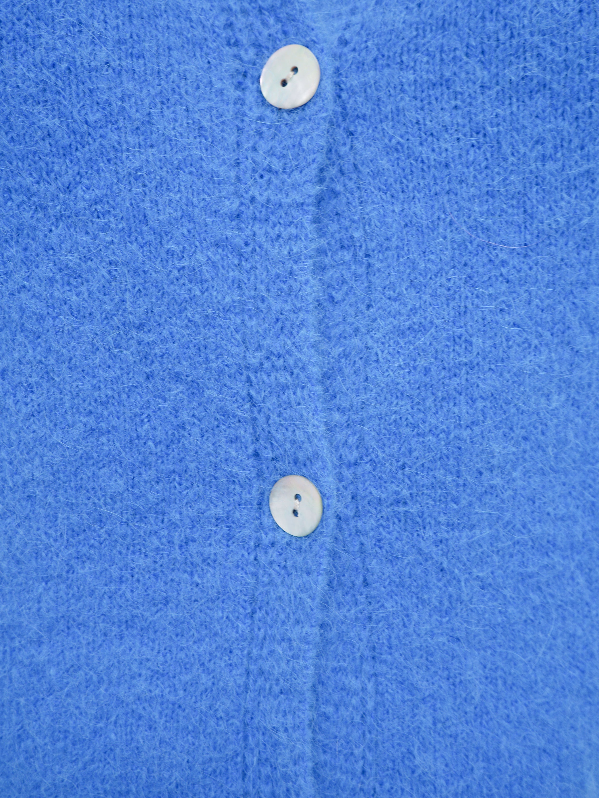 Beth Alpaca Cardigan Cobalt Blue