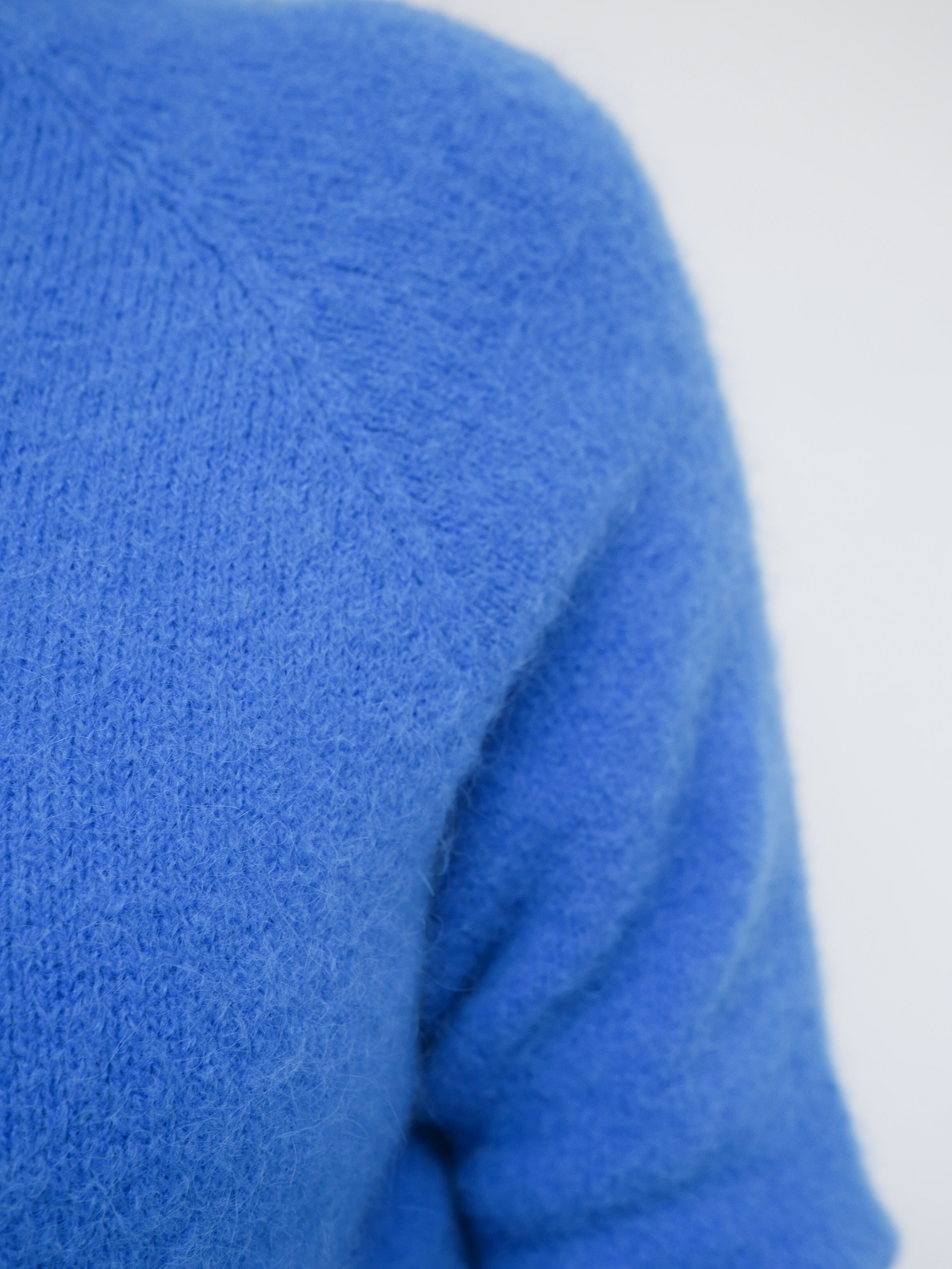 Beth Alpaca Cardigan Cobalt Blue