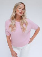 Nina Alpaca Knit Baby Pink
