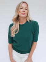 Bonnie Knit Jade Green