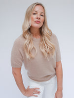 Nina Alpaca Knit Camel