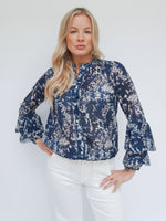 Anika Blouse Navy