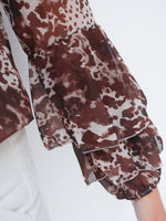 Anika Blouse Chocolate