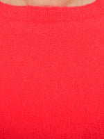 Maddie Alpaca Knit Red